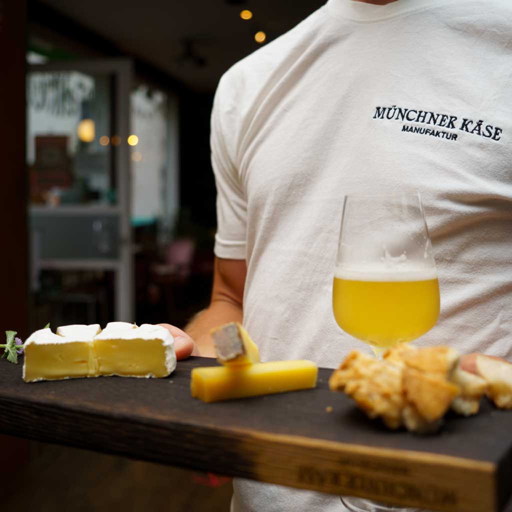 Bier und Käse Tasting in München