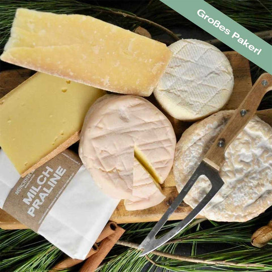 Versandpause bis Sept.! Großes Käse-Probierpaket aus München - 6 besondere Käse